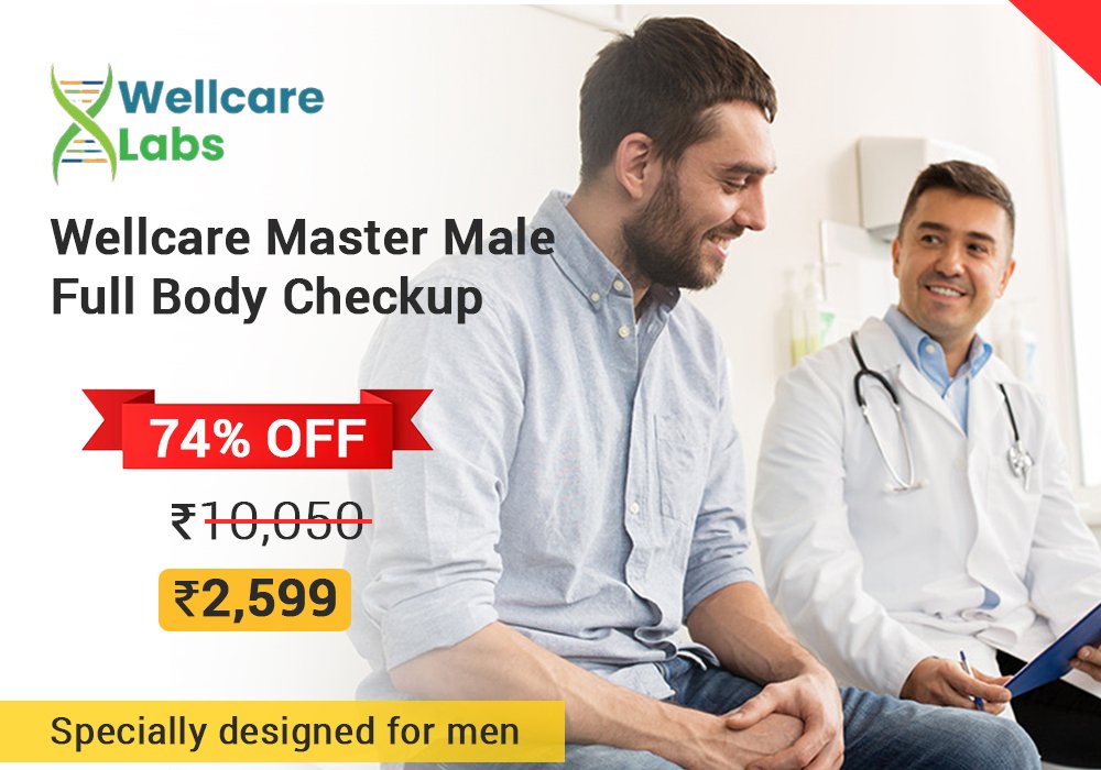 Wellcare Master Male Full Body Checkup
